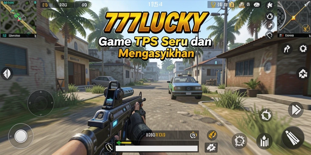 Screenshot utama menampilkan aksi mendebarkan dalam gameplay TPS.