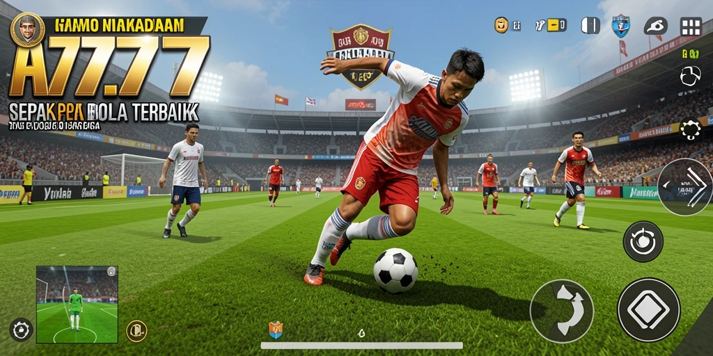 Tampilan gameplay A7777 yang menarik dan dinamis.