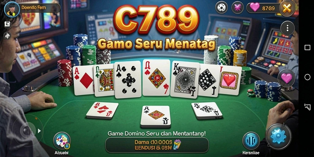 Tampilan gameplay C789 yang seru dan menarik.