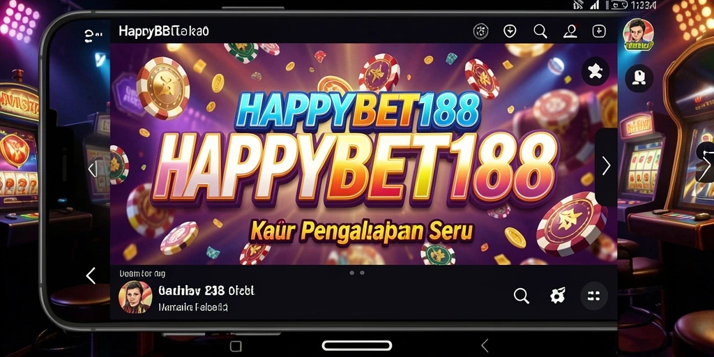 Tampilan gameplay seru di HAPPYBET188 dengan berbagai pilihan permainan kasino.