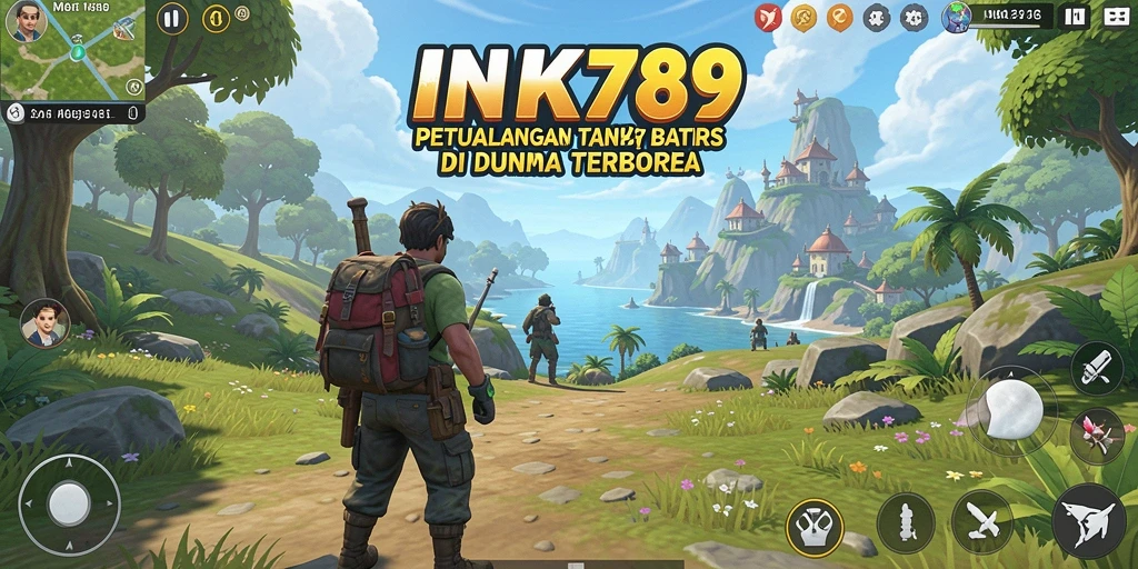 Tampilan gameplay INK789 yang menawan dalam dunia terbuka.