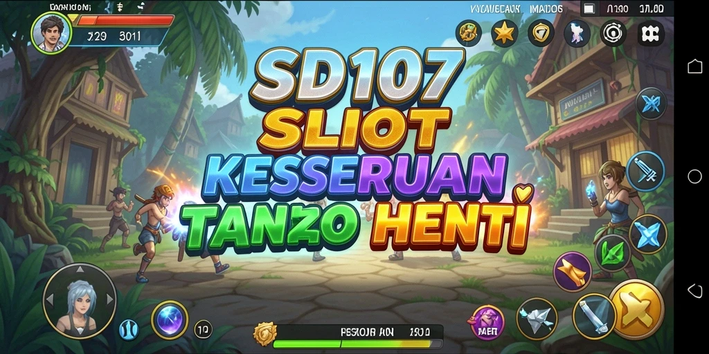 Tampilan gameplay slot SD107 yang menarik dan mendebarkan.