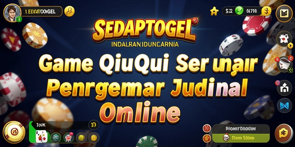 Gameplay seru SEDAPTOGEL dalam permainan QiuQiu.