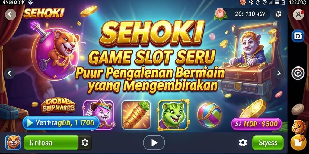 Tampilan menarik dari gameplay SEHOKI yang mendebarkan.