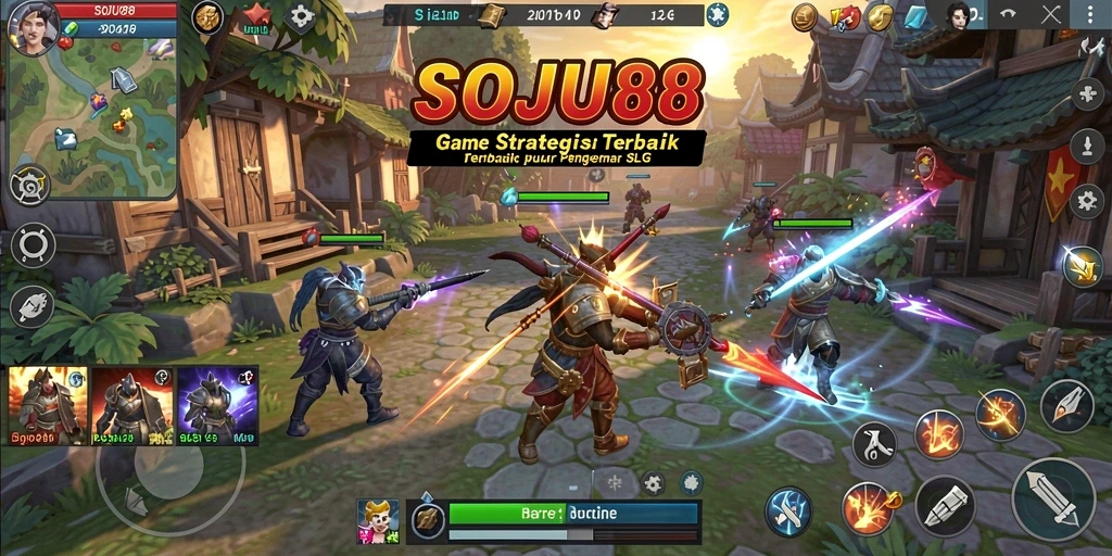 Tampilan gameplay menarik dari SOJU88 dalam genre SLG.