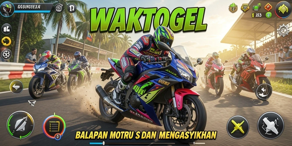 Tampilan gameplay WAKTOGEL yang menegangkan dan penuh aksi.