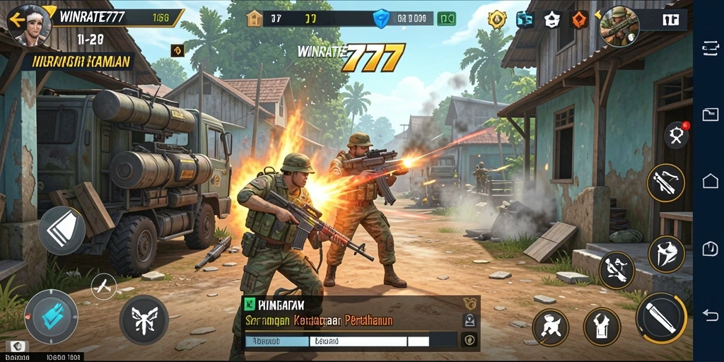 Tangkapan layar gameplay Tower Defense yang menarik dan strategis.